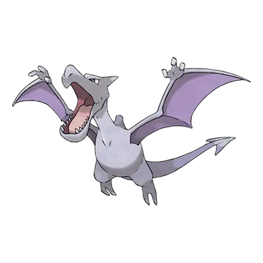 official artwork of aerodactyl